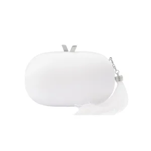 Jenna Clutch - White