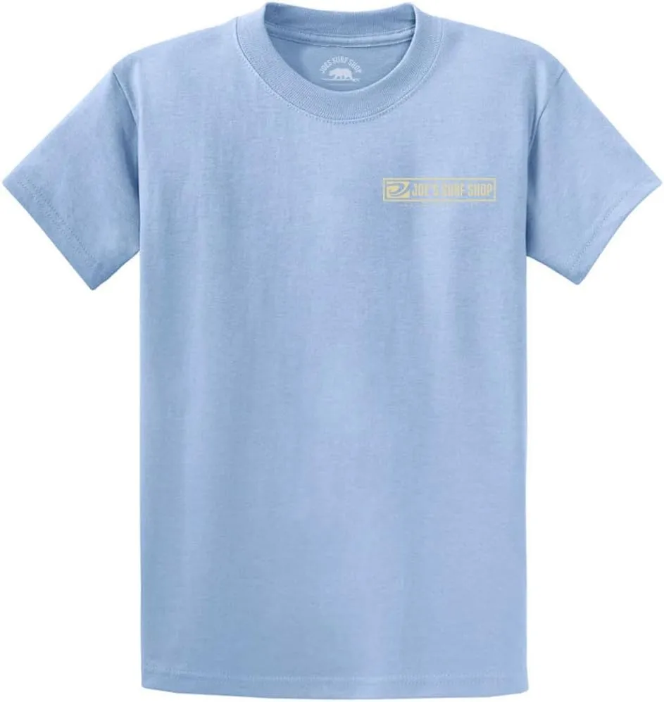 JOES SURF SHOP Men's Original Logo Heavyweight Tee in Regular, Big and Tall