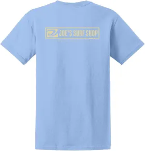 JOES SURF SHOP Men's Original Logo Heavyweight Tee in Regular, Big and Tall