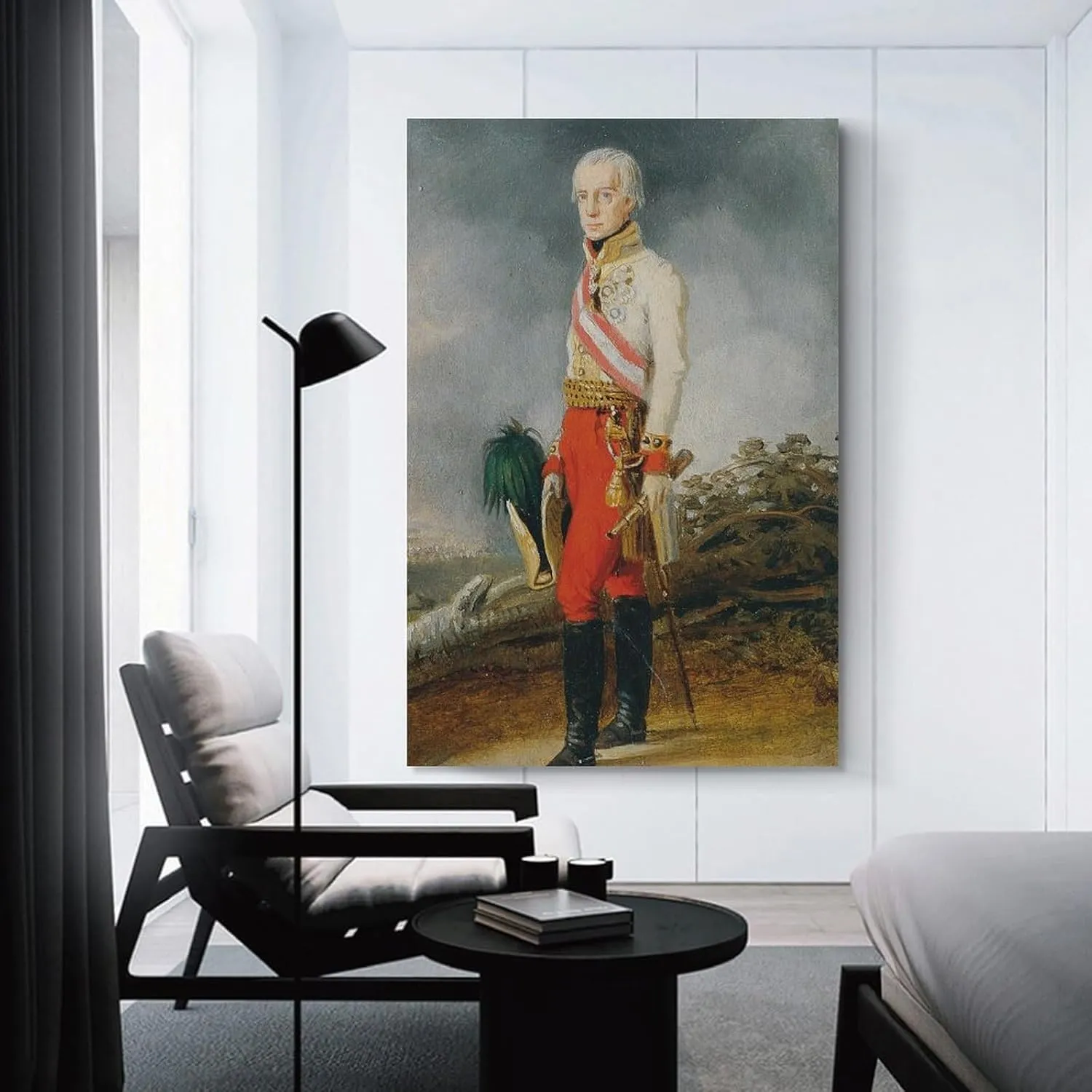 Johann Peter Krafft Posters Print Kaiser Franz I. Von Österreich (1825) Picture Print Wall Art Poster Painting Canvas Posters Artworks Gift Idea Room Aesthetic 24x36inch(60x90cm)