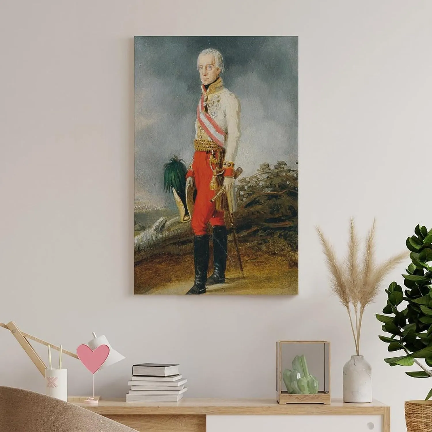 Johann Peter Krafft Posters Print Kaiser Franz I. Von Österreich (1825) Picture Print Wall Art Poster Painting Canvas Posters Artworks Gift Idea Room Aesthetic 24x36inch(60x90cm)