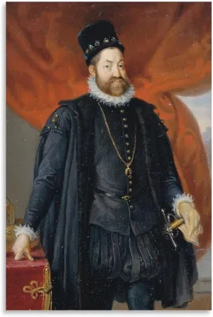 Johann Peter Krafft Posters Print Kaiser Rudolf II. (1840) Posters Art Print Wall Photo Paint Poster Hanging Picture Family Bedroom Decor Gift 16x24inch(40x60cm)