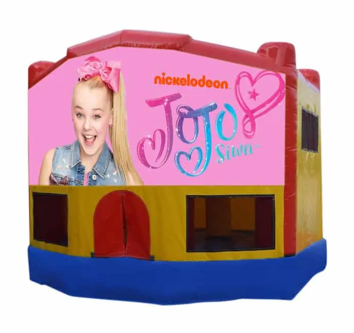 Jojo Siwa Small Combo Jumping Castle