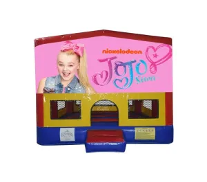 Jojo Siwa Small Square Jumping Castle