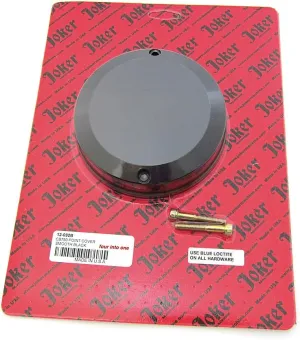 Joker Machine - Points Cover - Smooth Black - Compatible with Honda CB350F CB400F CB500 CB550 CB750