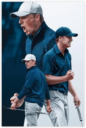Jordan Spieth Golf Poster53 Canvas Poster Wall Art Decor Print Picture Paintings for Living Room Bedroom Decoration Unframe:12x18inch(30x45cm)