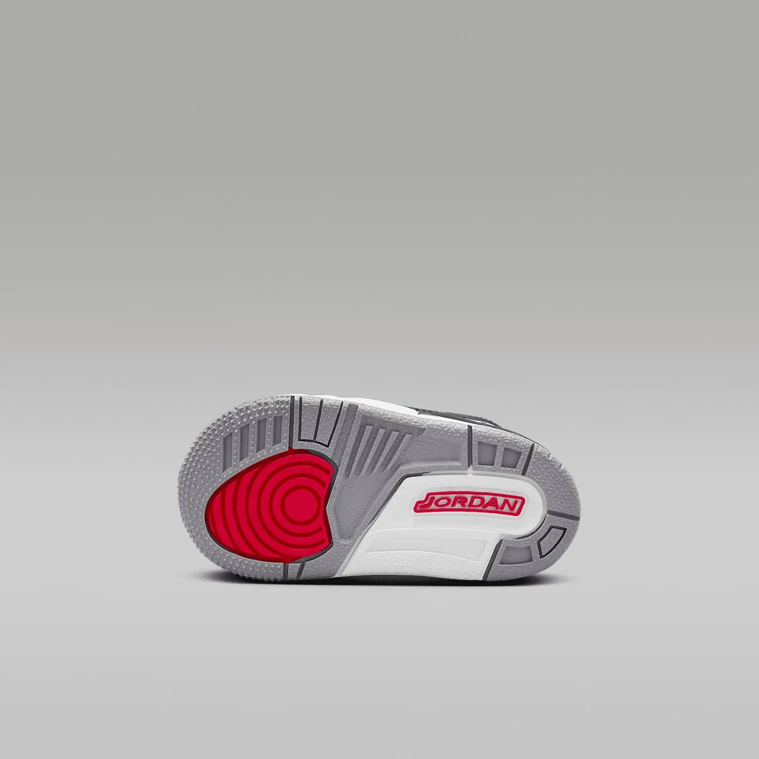 Jordan Toddler's 3 Retro Black/Fire Red-Cement Grey (DM0968 010)