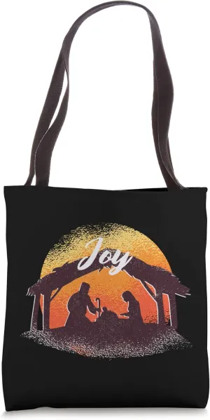 Joy - Christmas Advent Nativity Scene North Star - Baby Tote Bag