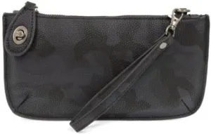 Joy Susan Women's Fashion Purse Camo Mini Crossbody Wristlet Clutch