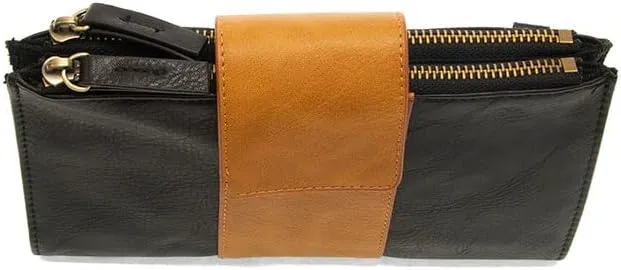 Joy Susan Women's Fashion Purse Camryn Colorblock Wallet Crossbody Clutch