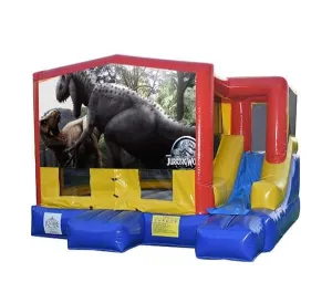 Jurassic World Small External Slide Jumping Castle