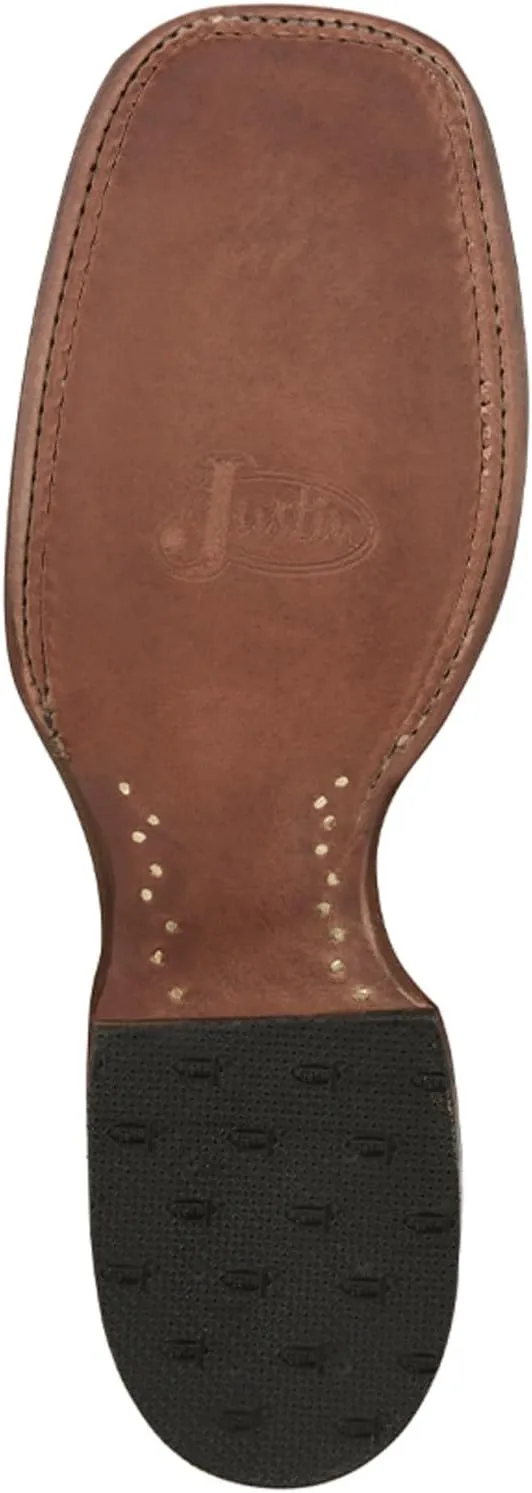 Justin Mens Belmont Square Toe Boots
