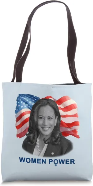 Kamala Harris Women Power Kamala for President 2024 Tote Bag