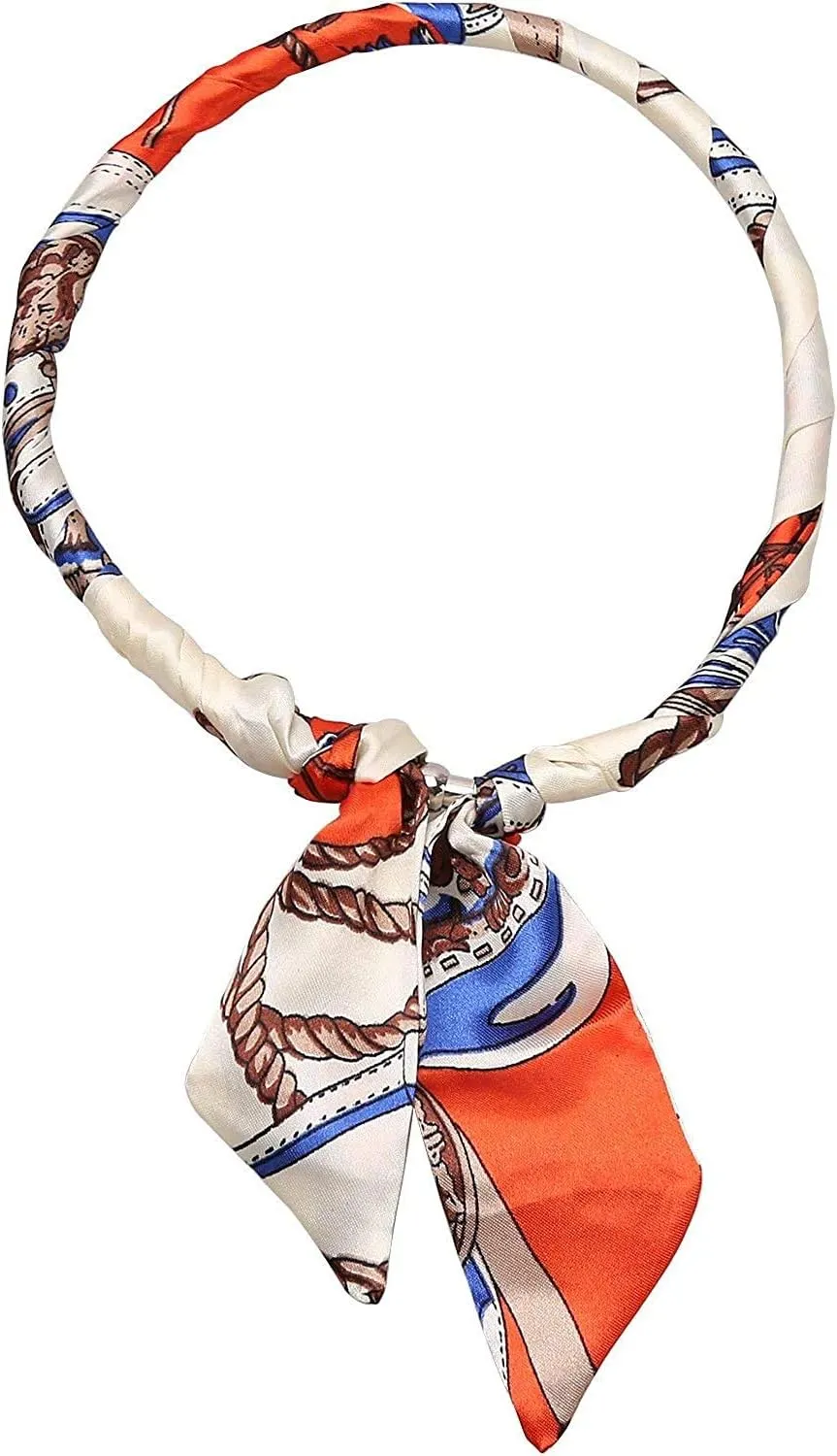 kcctoo 2/6/10Pack Scarf Bags for Women Handbag Scarfs Band Hair Neck Scarves Fashion Gifts