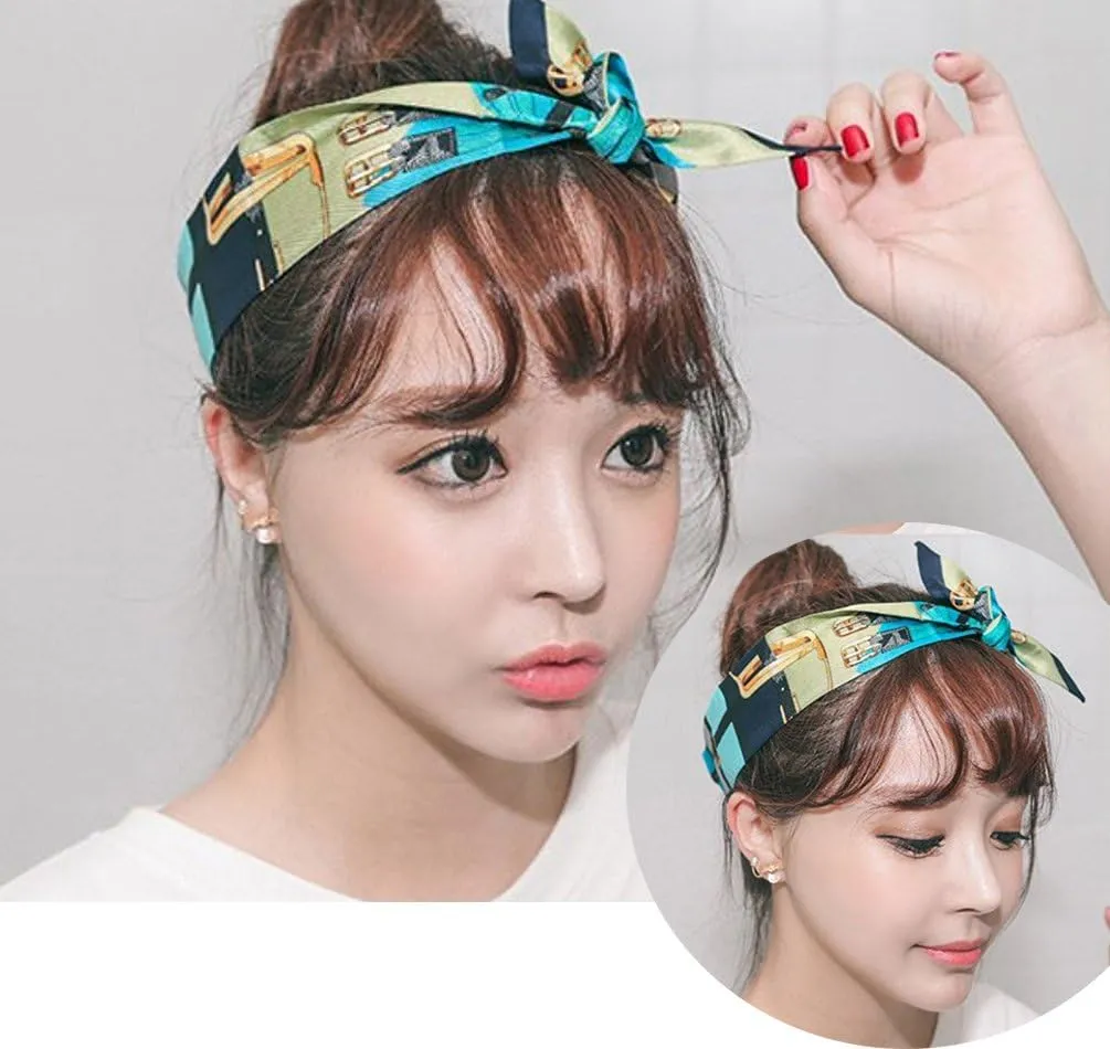 kcctoo 2/6/10Pack Scarf Bags for Women Handbag Scarfs Band Hair Neck Scarves Fashion Gifts