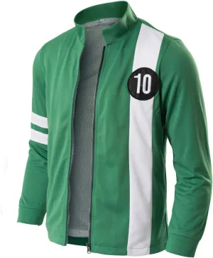 Kids Adult Tennyson Alien Swarm Ryan Kelly Green Synthetic Jacket T-Shirt
