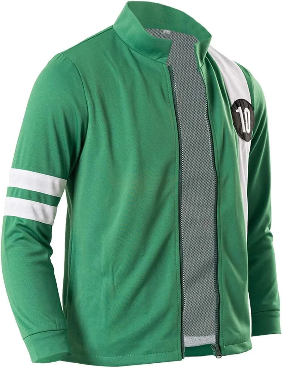 Kids Adult Tennyson Alien Swarm Ryan Kelly Green Synthetic Jacket T-Shirt