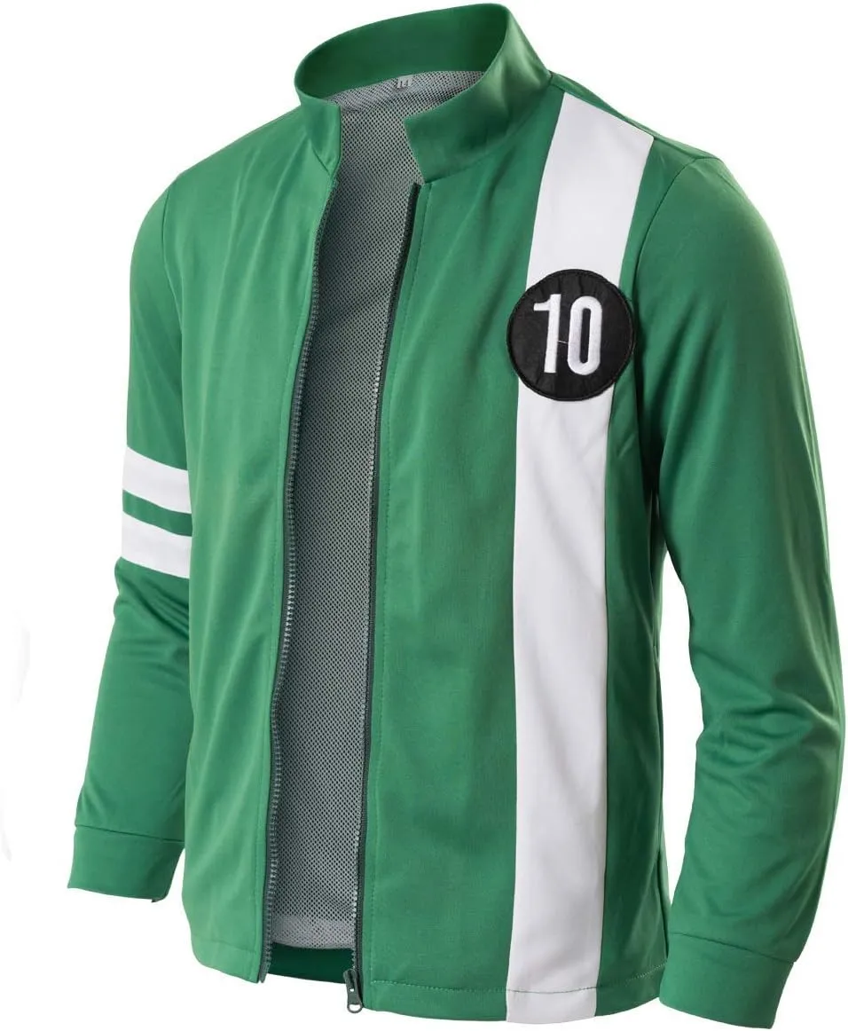 Kids Adult Tennyson Alien Swarm Ryan Kelly Green Synthetic Jacket T-Shirt