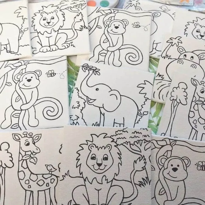 Kids Paint Party Kit & Party Favor