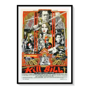Kill Bill Movie Movie Poster Art