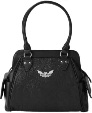 Killstar Webutant Handbag Spiderweb Embroidery Bat Goth Alternative KSRA000605
