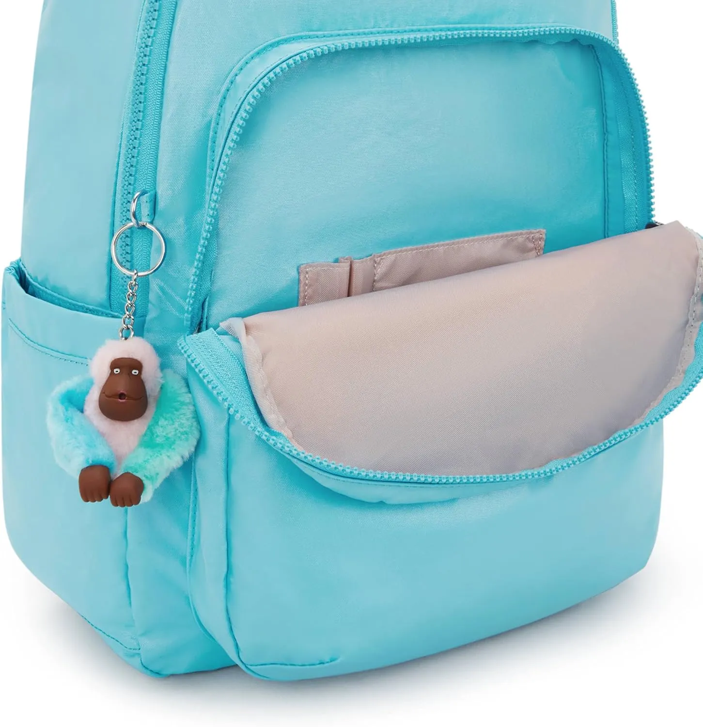 Kipling Women's Seoul 15" Laptop Backpack, Durable, Roomy with Padded Shoulder Straps, Built-In Protective Sleeve