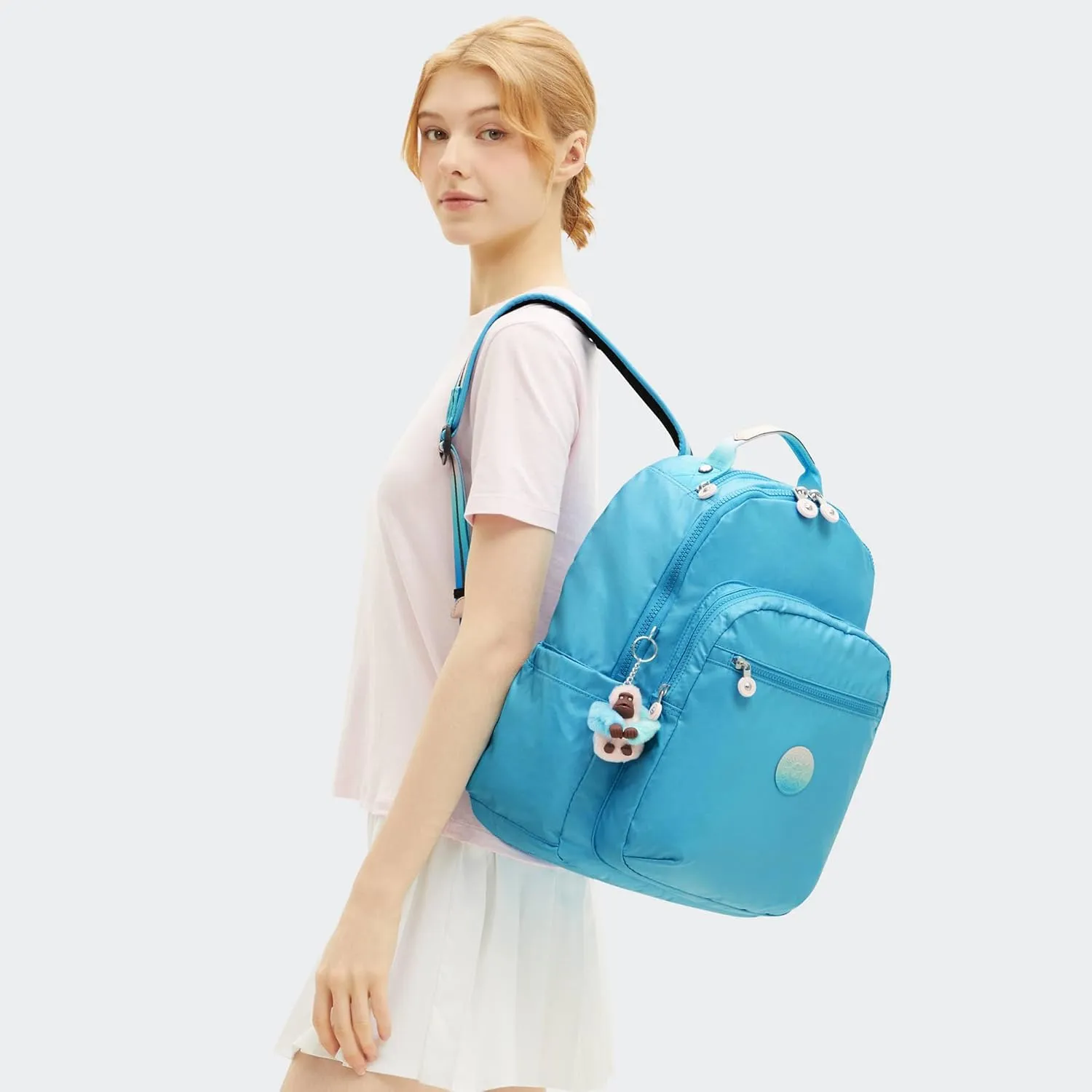 Kipling Women's Seoul 15" Laptop Backpack, Durable, Roomy with Padded Shoulder Straps, Built-In Protective Sleeve