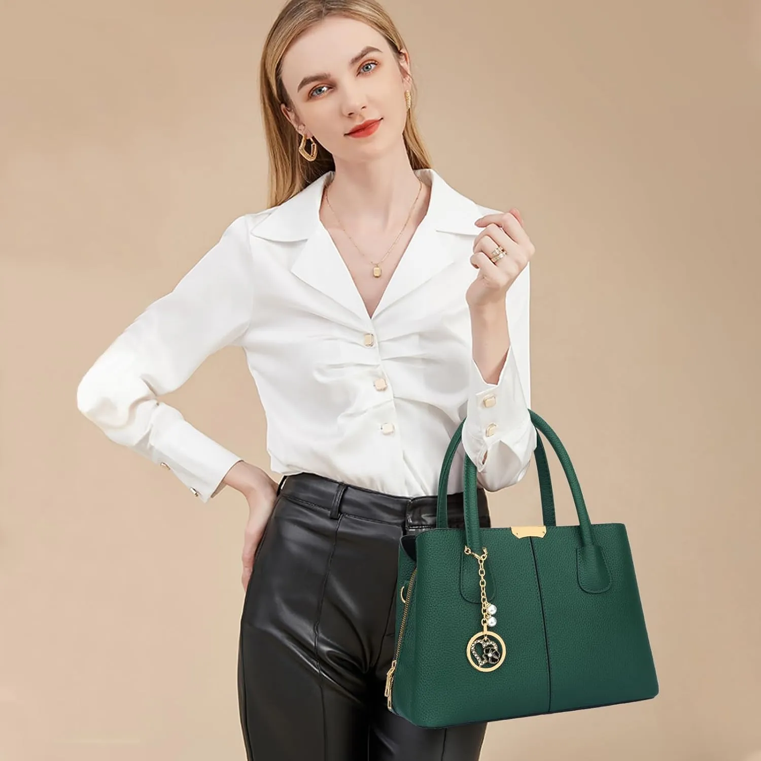 KKXIU Purses and Handbags for Women Top Handle Satchel Shoulder Ladies Crossbody Bags