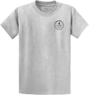 Koloa Surf Looking for Waves Logo Heavy Cotton Tees in Reg, Big and Tall
