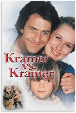 Kramer Vs. Kramer Movie Poster Canvas Prints Poster Decorative Painting Canvas Wall Art Living Room Posters Bedroom Painting 12x18inch(30x45cm)