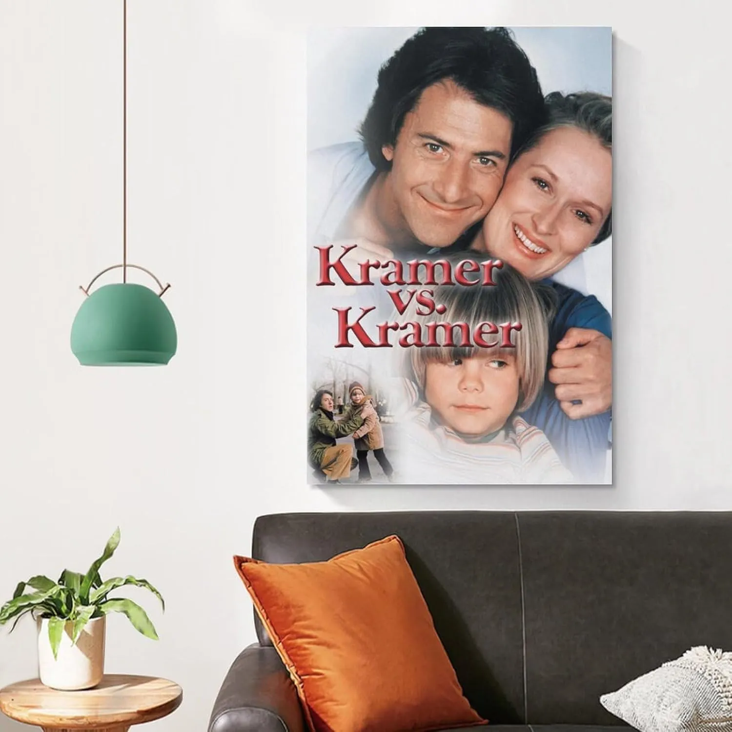 Kramer Vs. Kramer Movie Poster Canvas Prints Poster Decorative Painting Canvas Wall Art Living Room Posters Bedroom Painting 12x18inch(30x45cm)