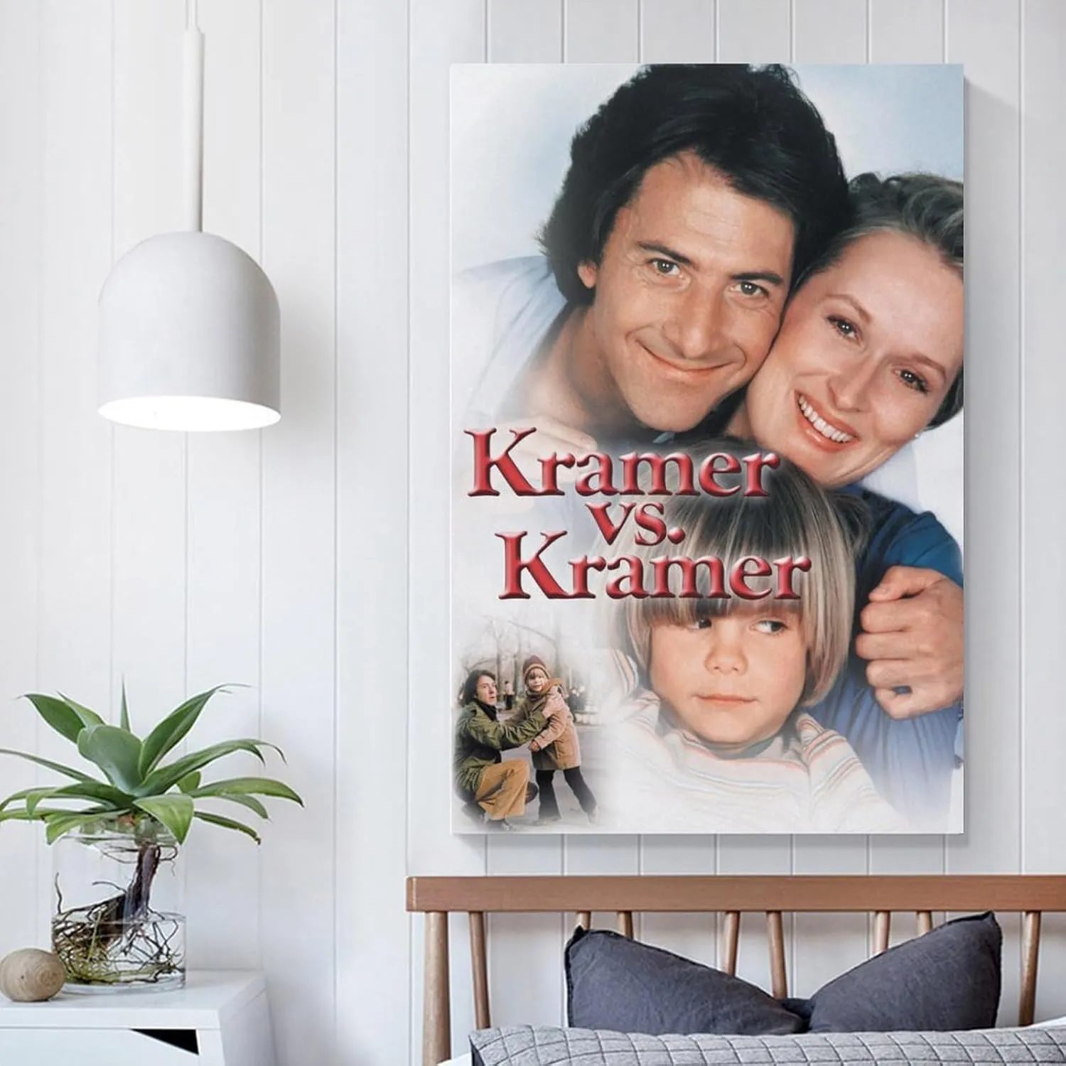 Kramer Vs. Kramer Movie Poster Canvas Prints Poster Decorative Painting Canvas Wall Art Living Room Posters Bedroom Painting 12x18inch(30x45cm)