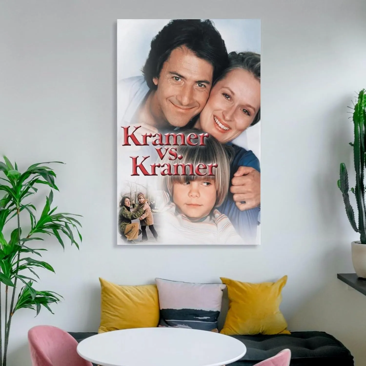 Kramer Vs. Kramer Movie Poster Canvas Prints Poster Decorative Painting Canvas Wall Art Living Room Posters Bedroom Painting 12x18inch(30x45cm)