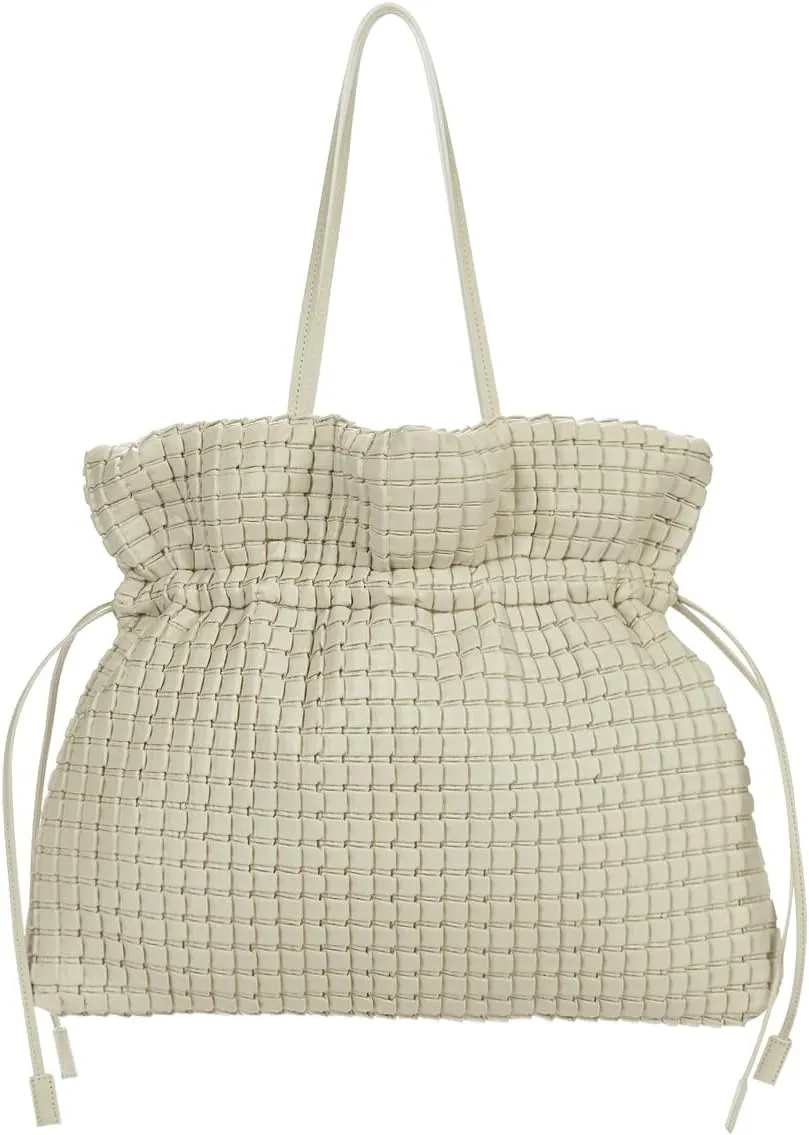 KWANI Square Embossed Big Tote Shoulder Bags for Women and Ladies