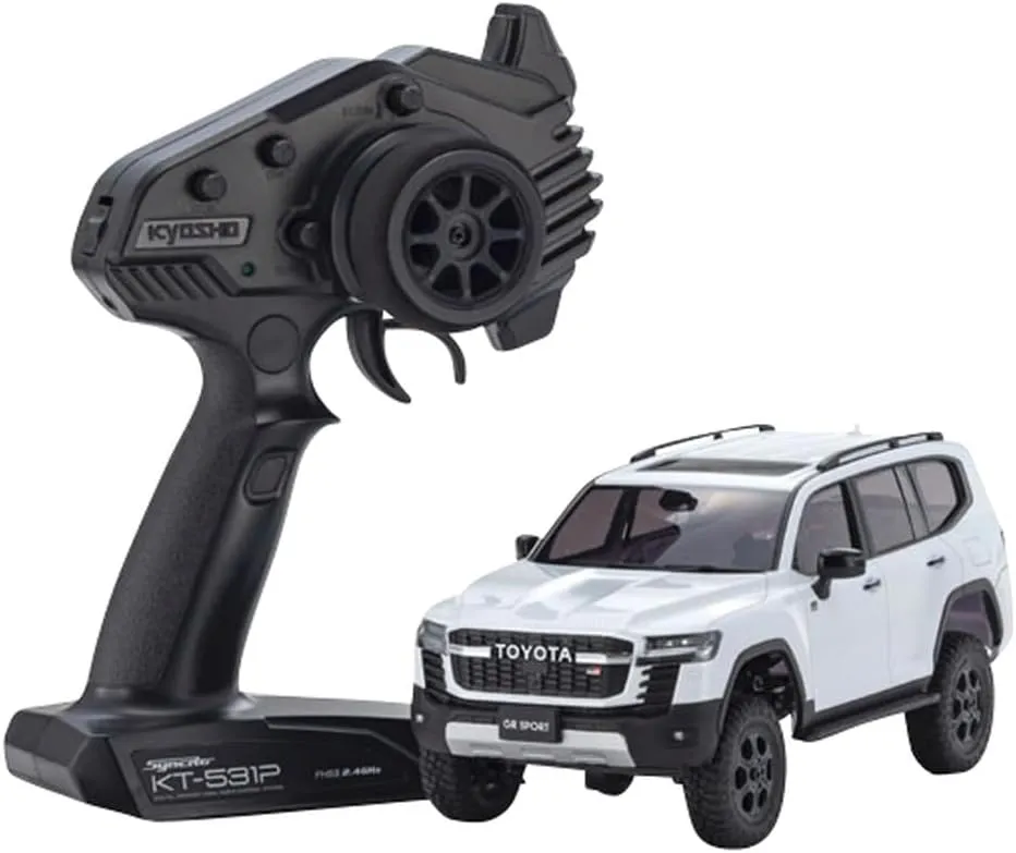 Kyosho MX-01 r/s Toyota Land Cruiser 300 GR White Pearl Electric Radio Control 32538PW