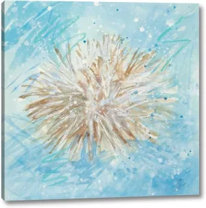 La Mer C by Jerry Sic - 24" x 24" Canvas Art Print Gallery Wrapped - Ready to Hang