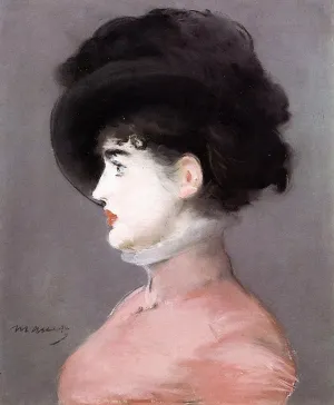 La Viennoise, Portrait of Irma Brunner by Edouard Manet - 20" x 25" Premium Canvas Print