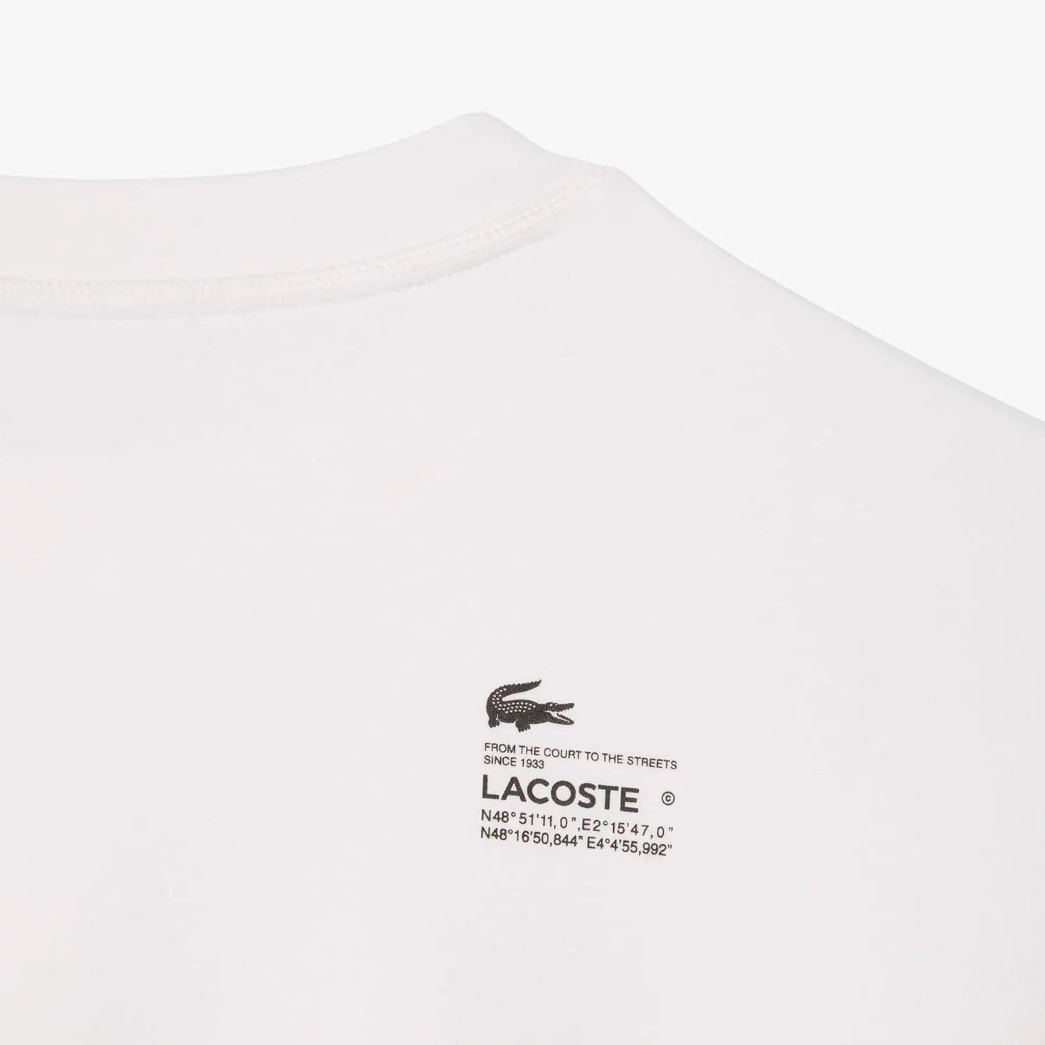 Lacoste Women's Back Print Oversized Sweatshirt