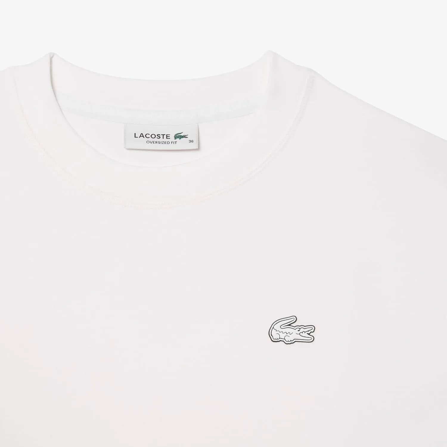 Lacoste Women's Back Print Oversized Sweatshirt