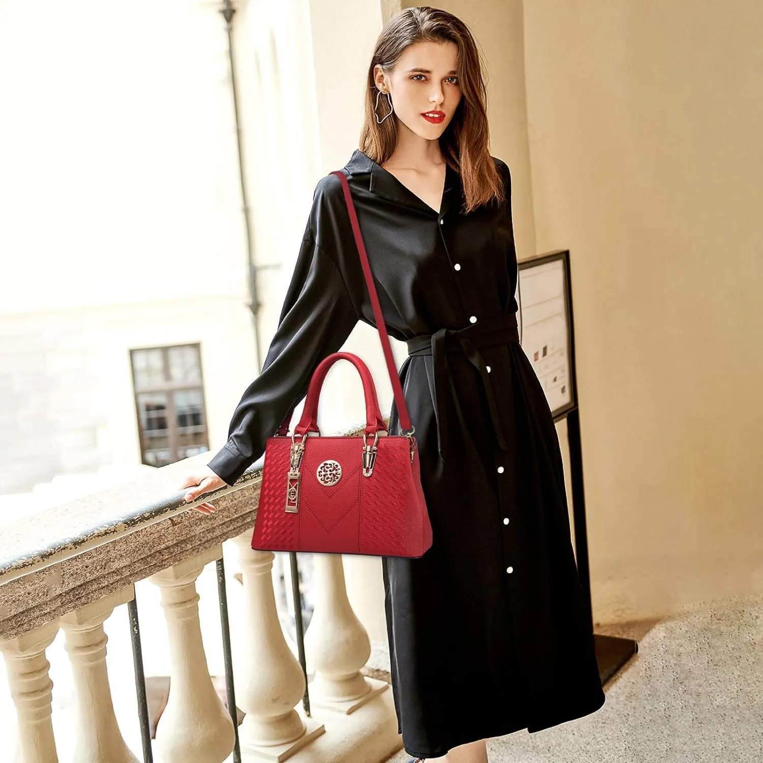 Ladies Handbag Elegant Womens Shoulder Bag Casual Messenger Bag