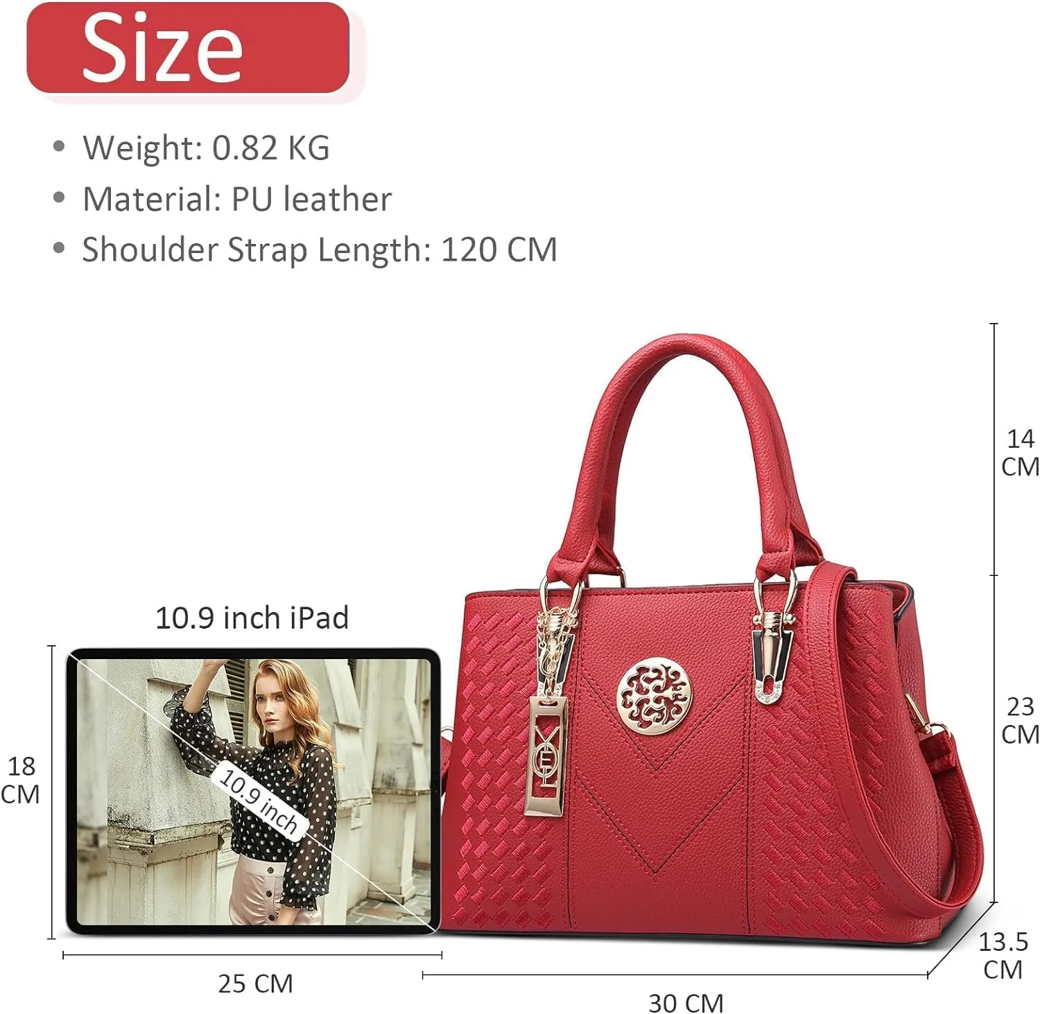 Ladies Handbag Elegant Womens Shoulder Bag Casual Messenger Bag