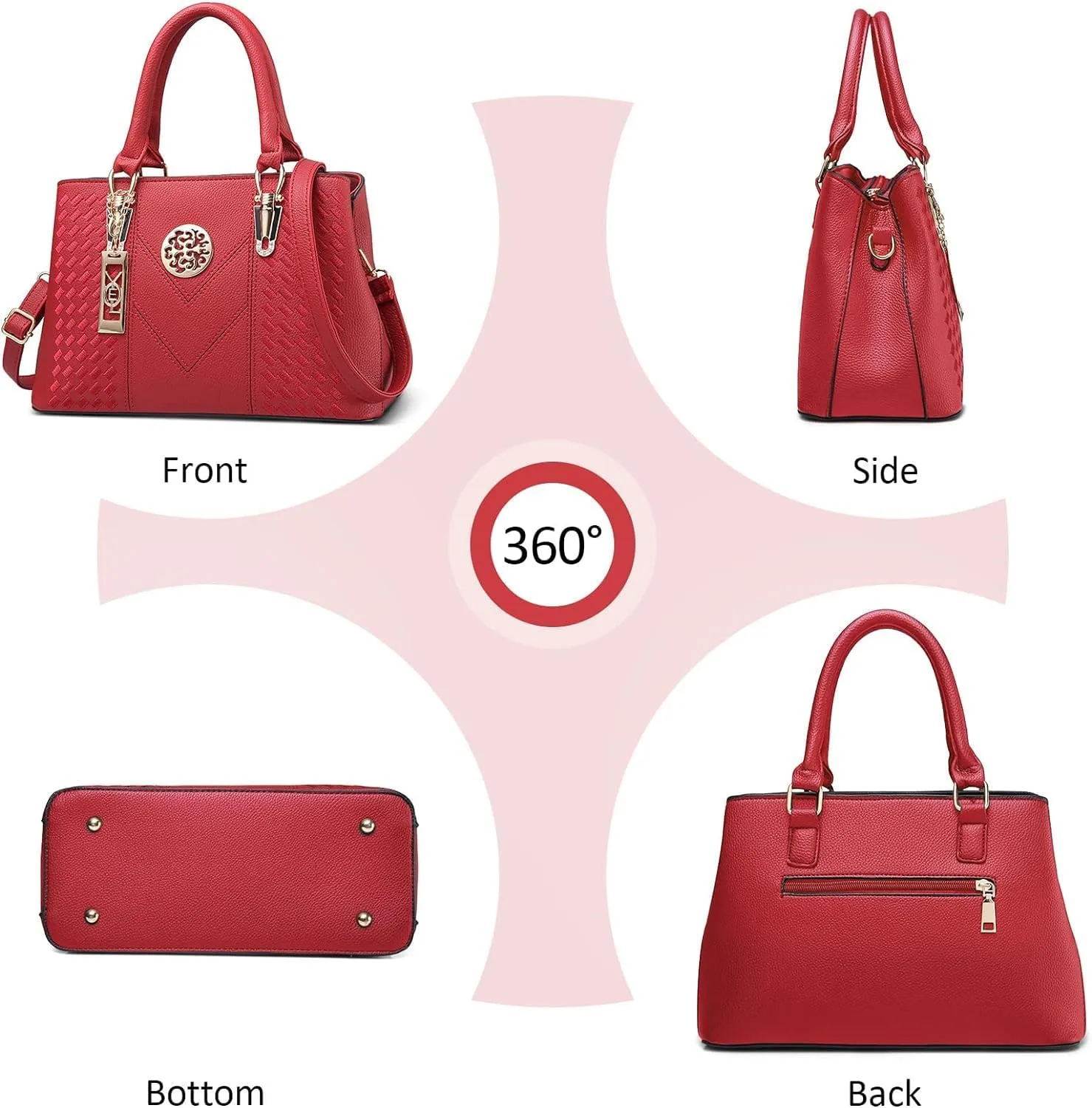 Ladies Handbag Elegant Womens Shoulder Bag Casual Messenger Bag