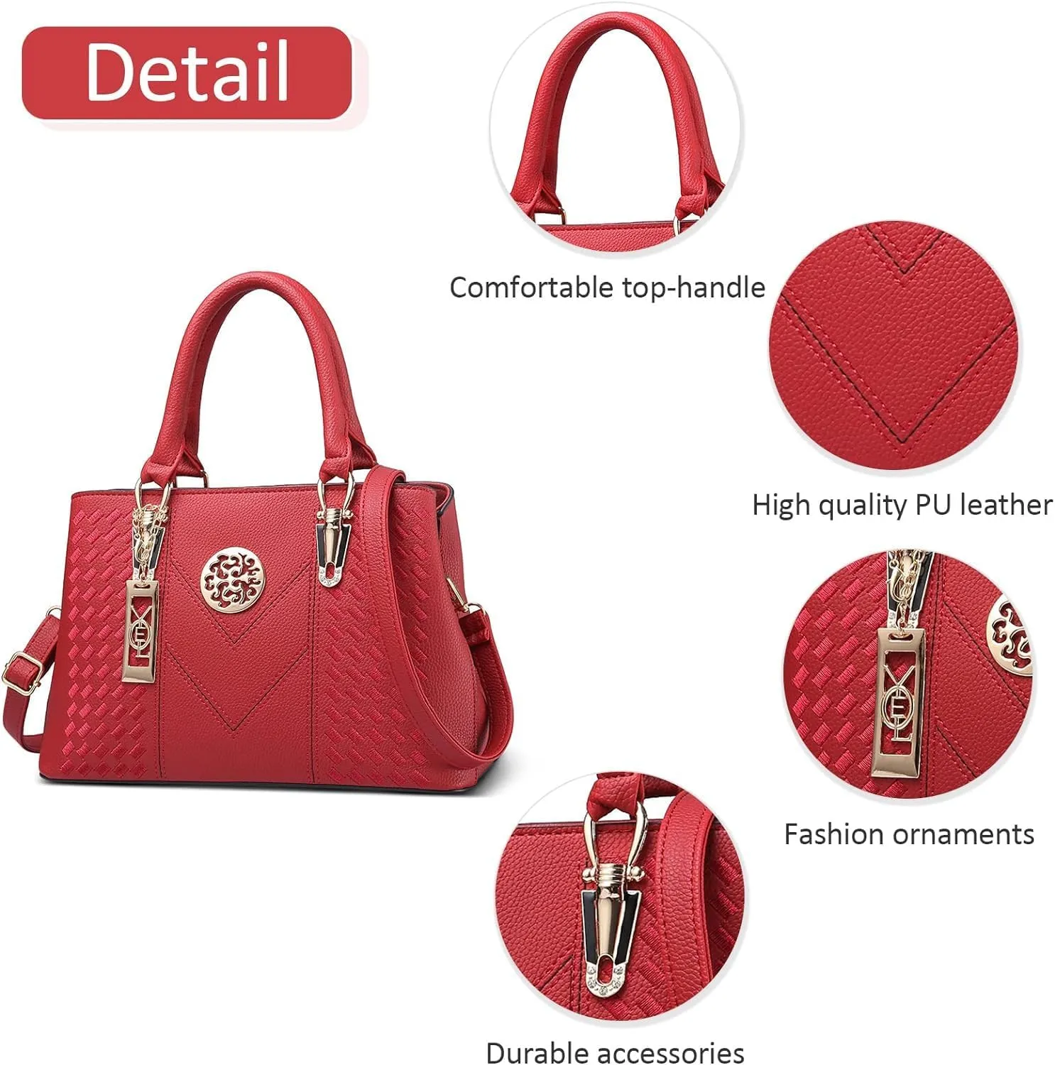 Ladies Handbag Elegant Womens Shoulder Bag Casual Messenger Bag