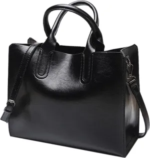 Ladies Shoulder Bag Fashion Solid Color Vintage Zipper Large Capacity Shoulder Handbag Womens Shoulder Bags (RD2, One Size)