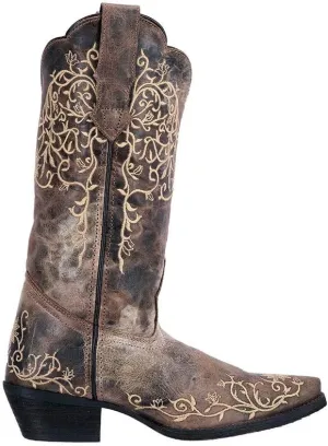 Laredo Dan Post No More Drama Red Womens Western Boots 3125