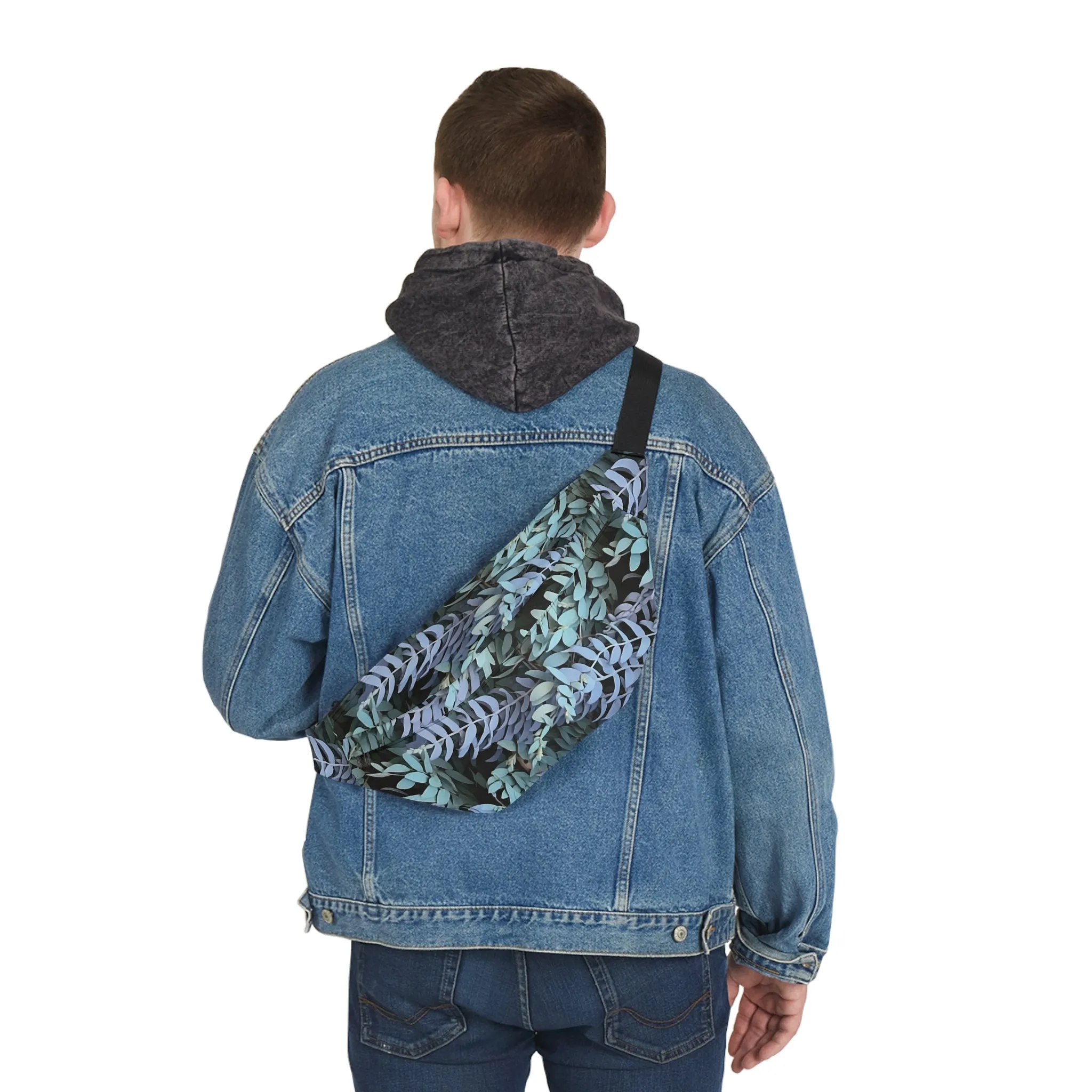 Large Fanny Pack/Bum Bag - Purple Sage, Purple Sage