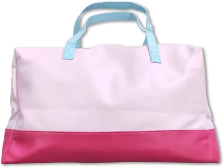 Leather On my way Embroidery Lightweight Sport Duffle Bag