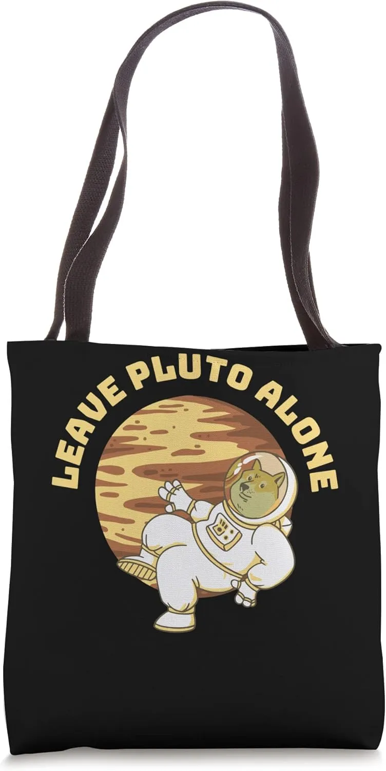 Leave Pluto Alone Tote Bag