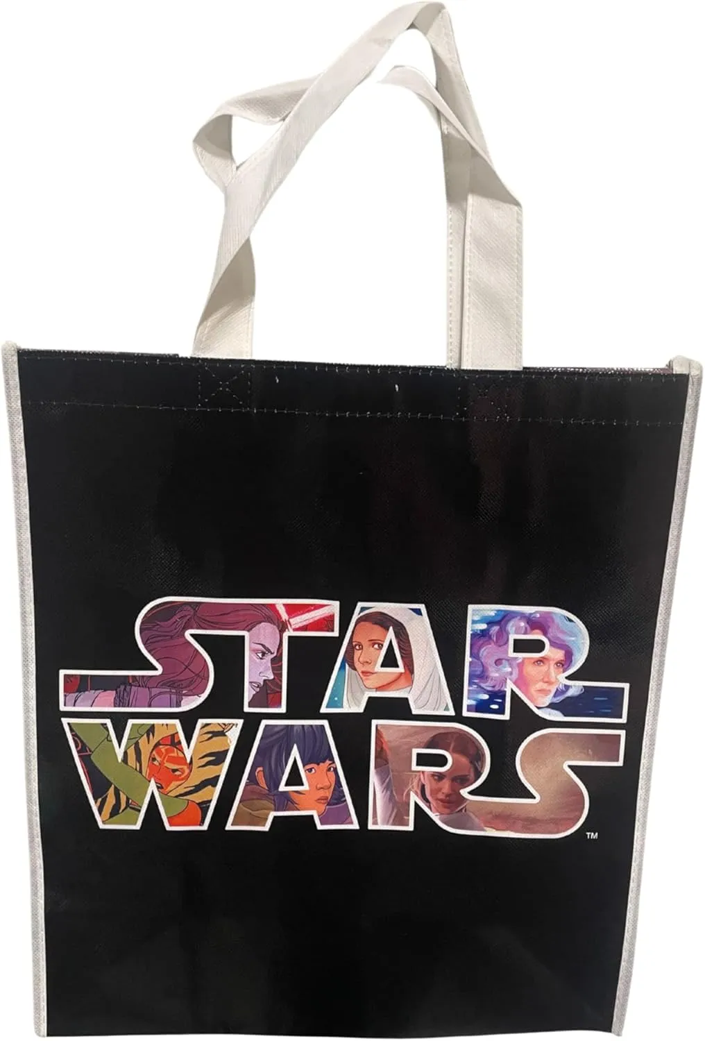 Legacy Licensing Partners Star Wars Animated Tales of The Jedi Collectable Large Reusable Tote Bag
