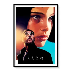 Leon- The Professional (1994) Movie Poster Art